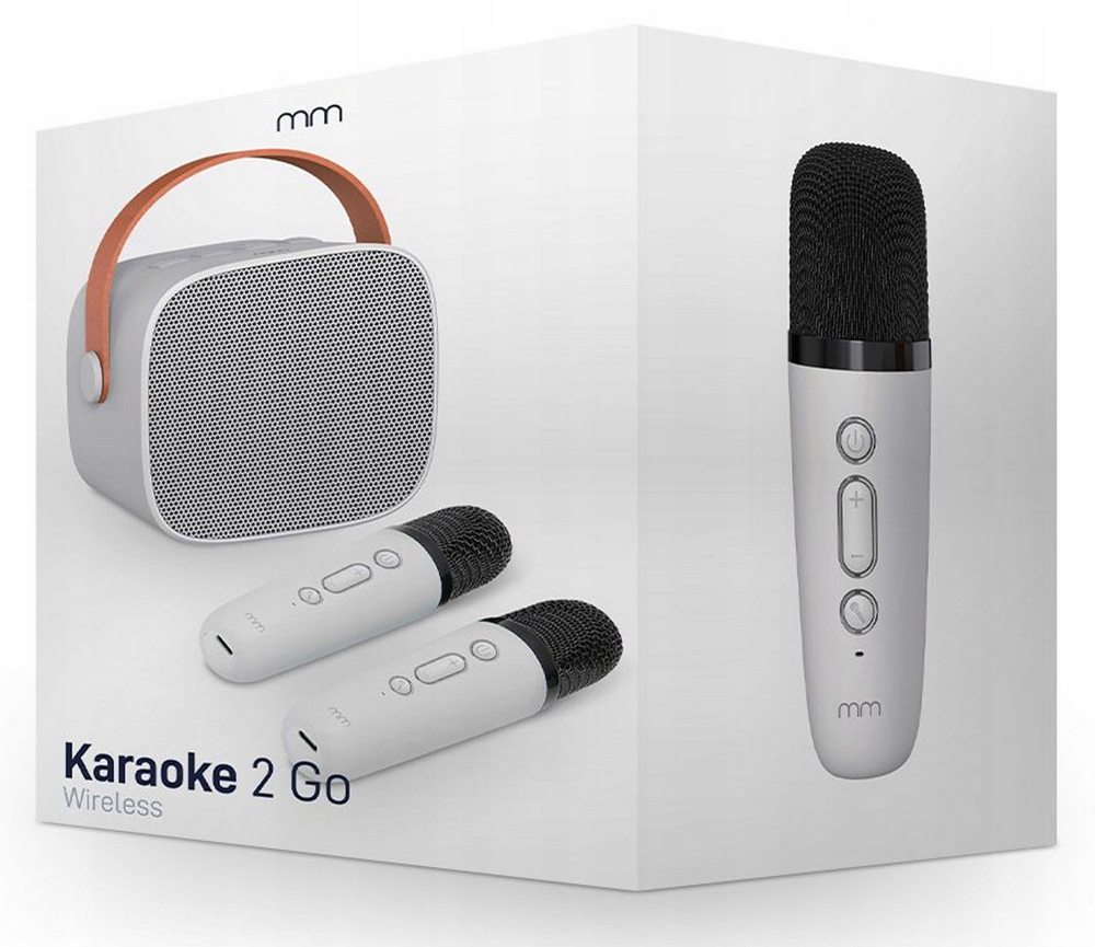 SÚPRAVA KARAOKE PRENOSNÝ REPRODUKTOR BEZDRÔTOVÝ MIKROFÓN SÚPRAVA KARAOKE